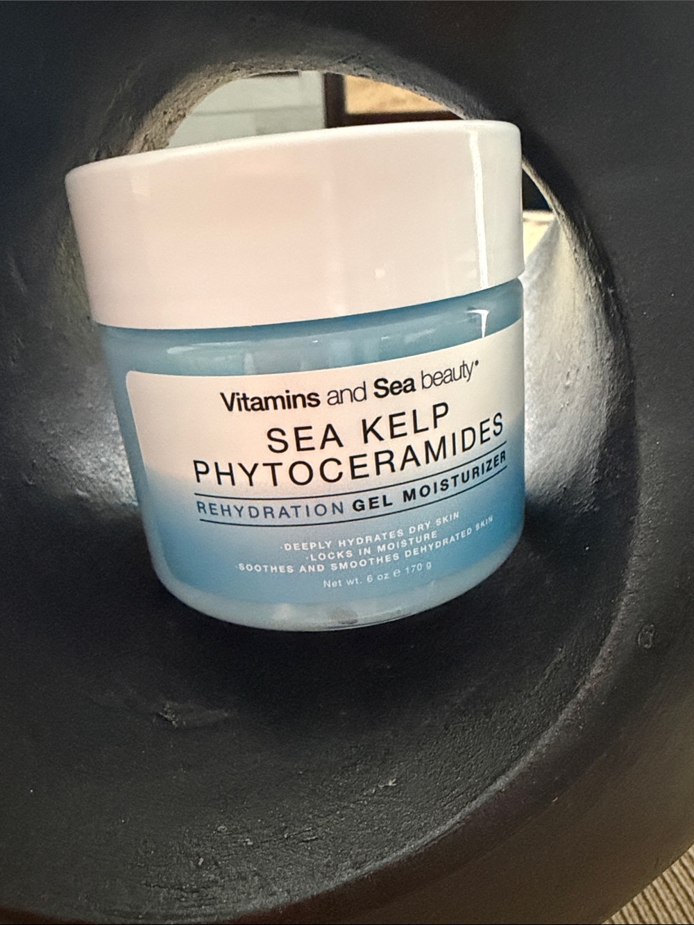 Vitamins & Sea Beauty Sea Kelp Phytoceramides Rehydration Gel Moisturizer 6 oz.
